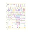 Cuaderno resorte tapa dura Clean 80 hojas Sao Domingo