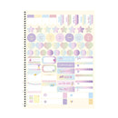 Cuaderno resorte tapa dura Clean 160 hojas Sao Domingo