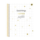 Cuaderno resorte tapa dura Happen 80 hojas Sao Domingo