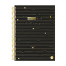 Cuaderno resorte tapa dura Happen 160 hojas Sao Domingo