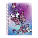 Cuaderno resorte tapa dura Butterfly 80 hojas Sao Domingo