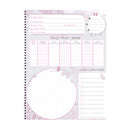 Cuaderno resorte tapa dura Butterfly 80 hojas Sao Domingo