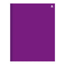 Cuaderno cosido tapa dura morado 100 hojas Sao Domingo