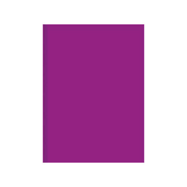 Cuaderno cosido tapa dura morado 100 hojas Sao Domingo