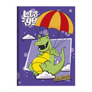 Cuaderno cosido tapa dura Dinosaurios 100 hojas Sao Domingo