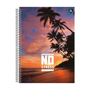 Cuaderno resorte tapa dura No Stress 96 hojas Sao Domingo