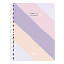 Cuaderno Cristales 80 hjs