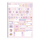 Cuaderno Cristales 80 hjs