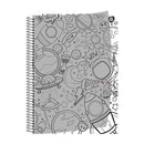 Cuaderno color Quest 80 hjs