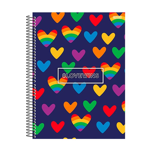 Cuaderno Tapa Dura lovewins 80 hojas Sap Domingo.