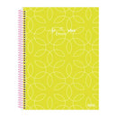 Cuaderno Tapa Dura be mine 80 hojas Sao Domingo.