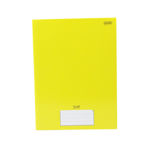 Cuaderno cosido 48 hojas amarillo