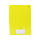 Cuaderno cosido 48 hojas amarillo