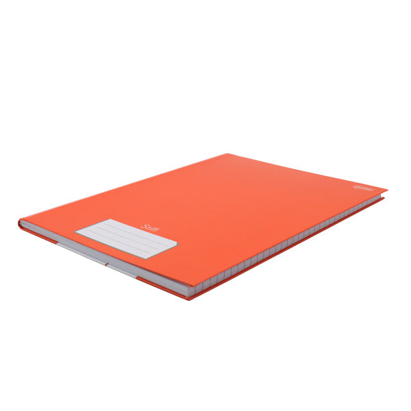 Cuaderno cosido 48 hojas rojo