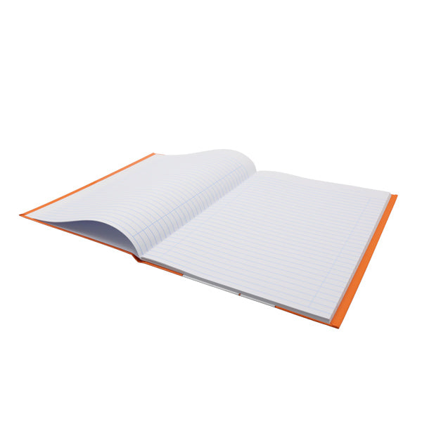 Cuaderno cosido 48 hojas naranja