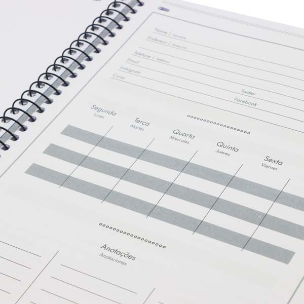 Cuaderno resorte 96 hojas Teen