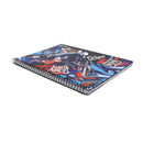 Cuaderno resorte 96 hojas Teen