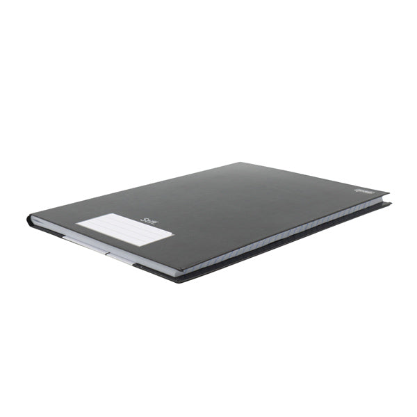 Cuaderno cosido 48 hojas negro