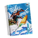 Cuaderno resortes 192 hojas Sport