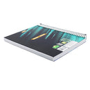 Cuaderno resortes 192 hojas Sport
