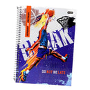 Cuaderno resortes 80 hojas Sport