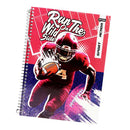 Cuaderno resortes 80 hojas Sport
