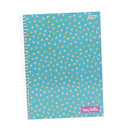Cuaderno resortes 80 hojas Stella