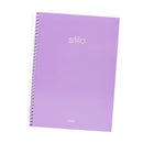 Cuaderno resortes 80 hojas Stilo