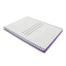 Cuaderno resortes 80 hojas Stilo