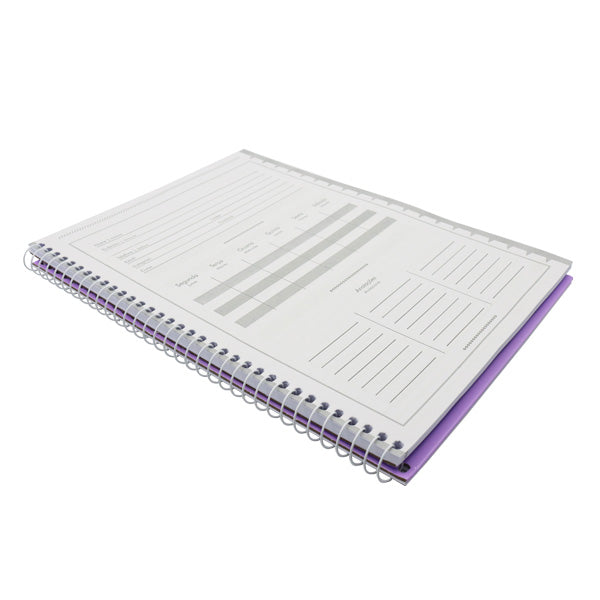 Cuaderno resortes 80 hojas Stilo