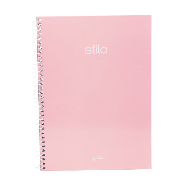 Cuaderno resortes 80 hojas Stilo