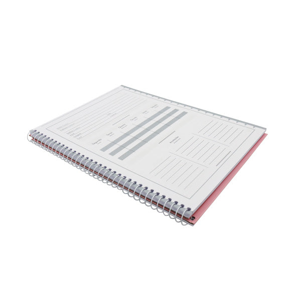 Cuaderno resortes 80 hojas Stilo