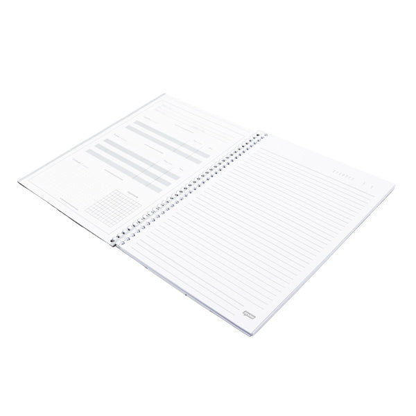 Cuaderno resortes 80 hojas Stilo