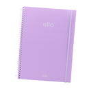 Cuaderno resortes 80 hojas Stilo