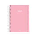 Cuaderno resortes 80 hojas Stilo
