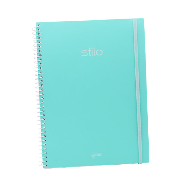 Cuaderno resortes 80 hojas Stilo