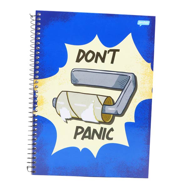 Cuaderno resortes 80 hojas Insano