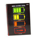 Cuaderno resortes 80 hojas Insano
