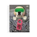 Cuaderno resortes 192 hojas Pet