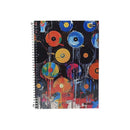Cuaderno resortes 80 hojas Soul Music