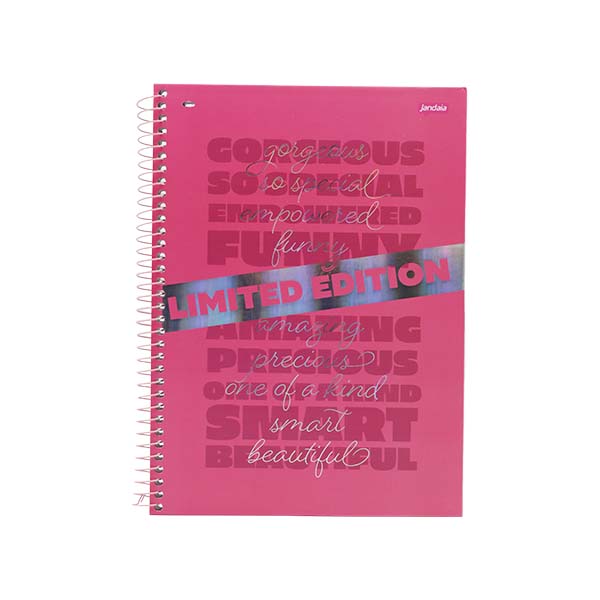 Cuaderno resortes 80 hojas Be Bold