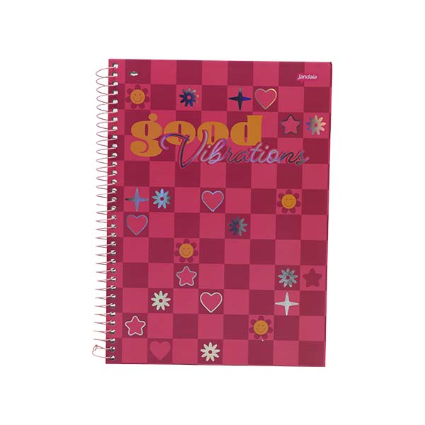 Cuaderno resortes 80 hojas Be Bold