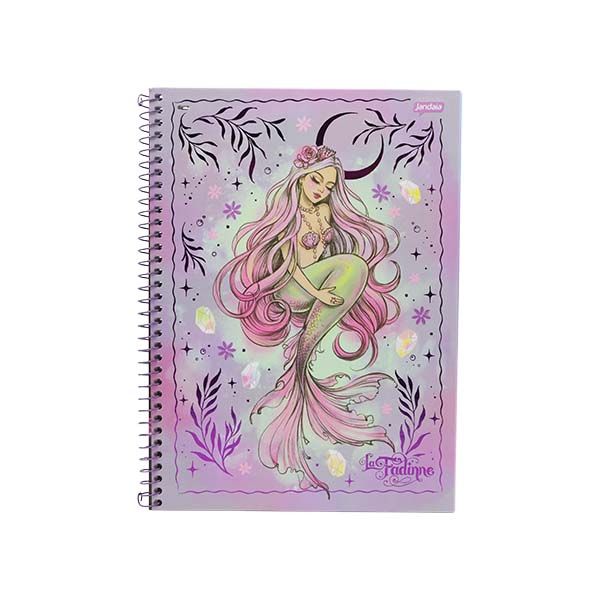 Cuaderno resortes 80 hojas La Fadinne