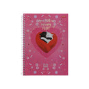 Cuaderno resortes 80 hojas Pet Holic