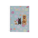 Cuaderno resortes 240 hojas Pet Holic