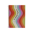Cuaderno resortes 80 hojas Wish