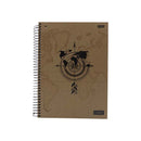 Cuaderno resortes 160 hojas Eco Way