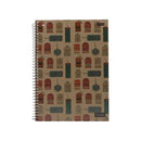 Cuaderno resortes 80 hojas Eco Way