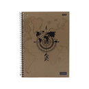 Cuaderno resortes 80 hojas Eco Way