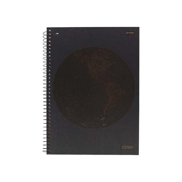 Cuaderno resortes 80 hojas Eco Way
